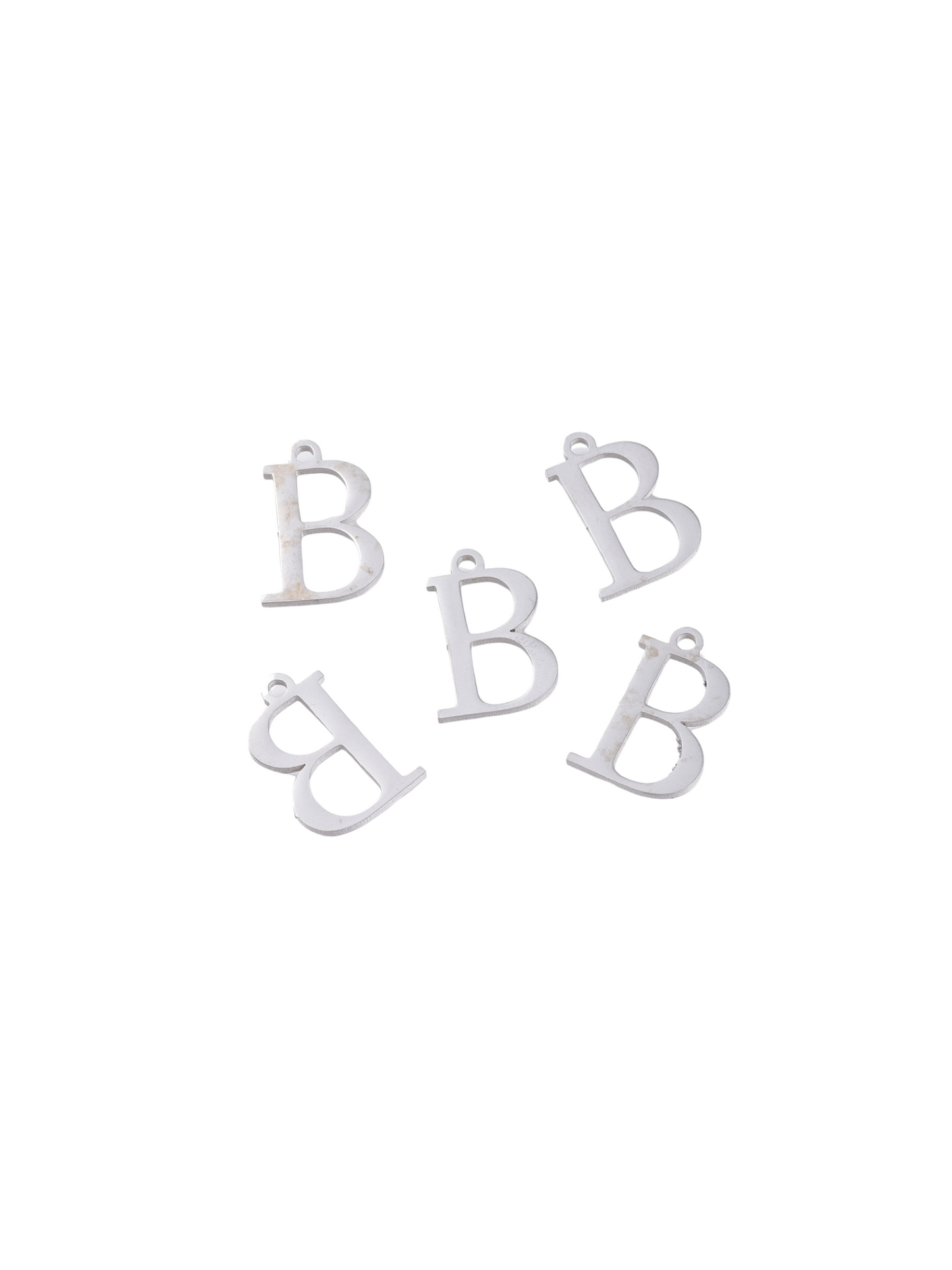 Silver Greek Life "Beta" Charm