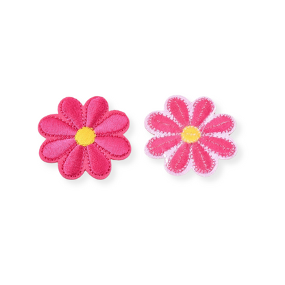 Front & Back View Flower Power Patch