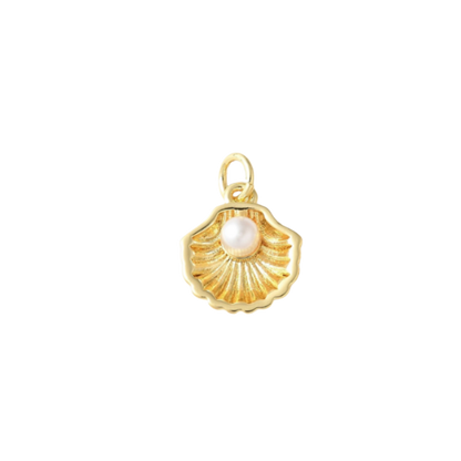 Transparent view of the Gold Oceana Oyster Charm