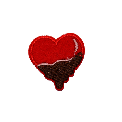 Front view of the Bleeding Heart Patch