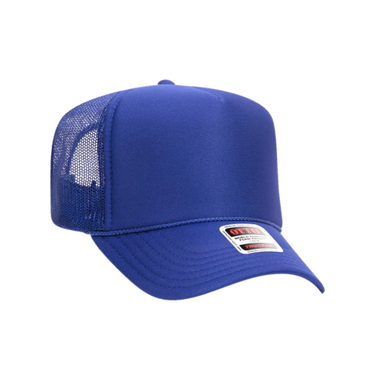 Royal Blue Trucker Hat