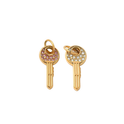 Gold Home Sweet Home Key Charm | Assorted