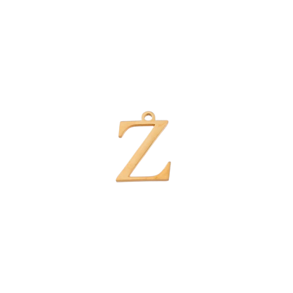Transparent view of the Gold Greek Life Charms | Zeta