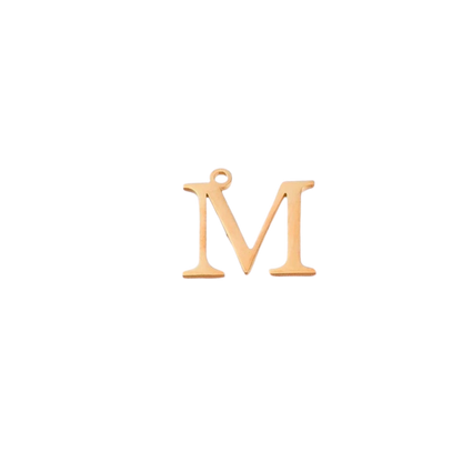 Transparent view of the Gold Greek Life Charms | Mu