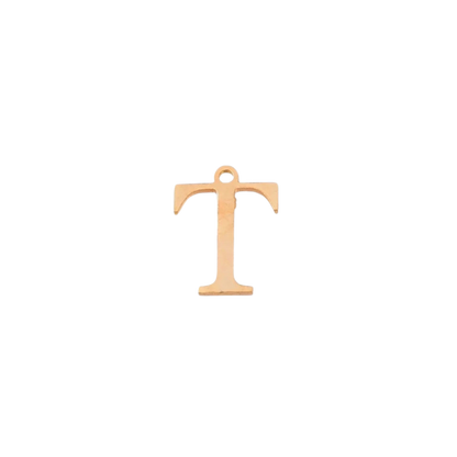 Transparent view of the Gold Greek Life Charms | Tau