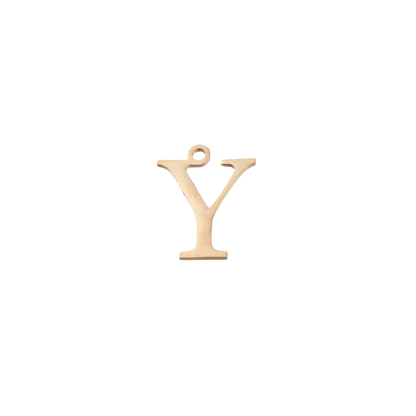 Transparent view of the Gold Greek Life Charms | Upsilon