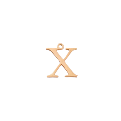 Transparent view of the Gold Greek Life Charms | Chi