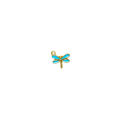 Gold Dragonfly Charm