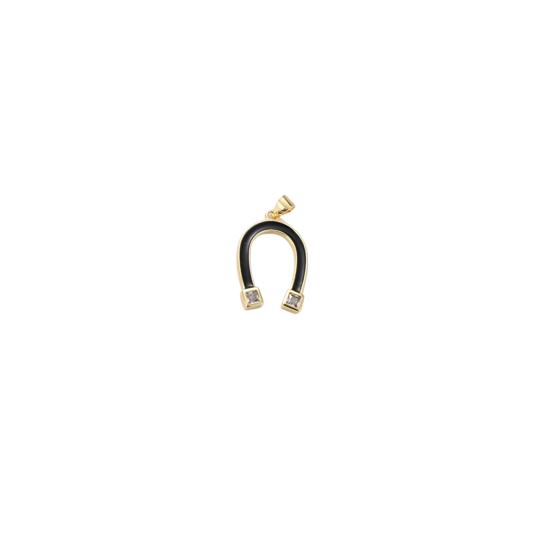Gold Lucky Colored Horseshoes | Assorted