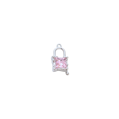 Silver Melting Glass Charm | Assorted