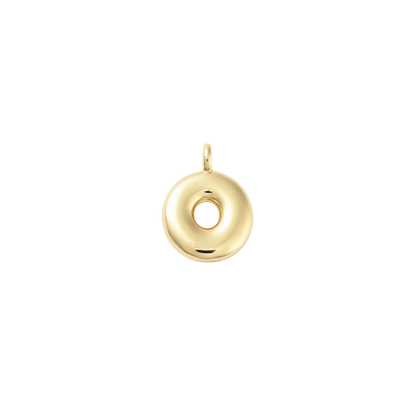 Gold Bubble Initial Letter | Alphabet Charm