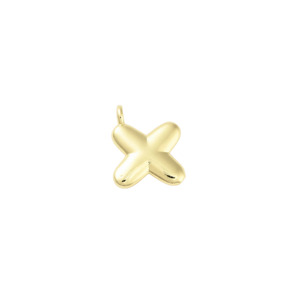 Gold Bubble Initial Letter | Alphabet Charm