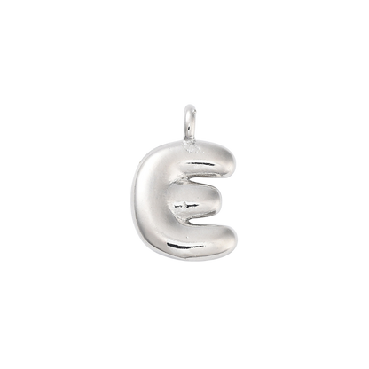 Silver Bubble Initial Letter | Alphabet Charm