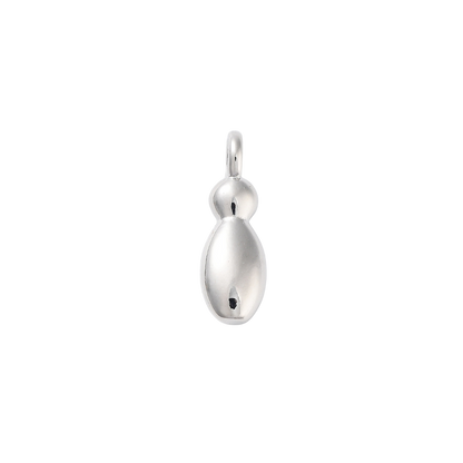 Silver Bubble Initial Letter | Alphabet Charm