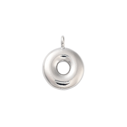Silver Bubble Initial Letter | Alphabet Charm