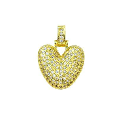 Gold Rhinestone Bubble Initial Letter | Alphabet Charms