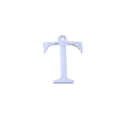 Transparent view of the Silver Greek Life Charms | Tau