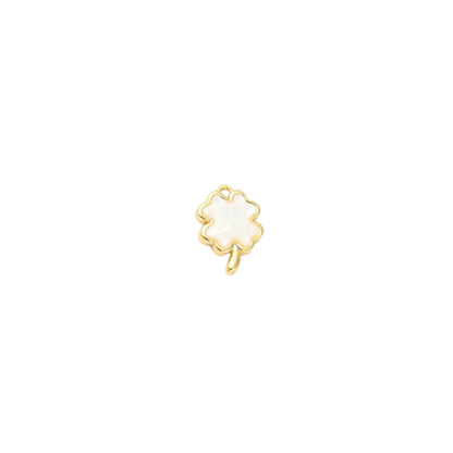 Gold Mystic Clover Charm