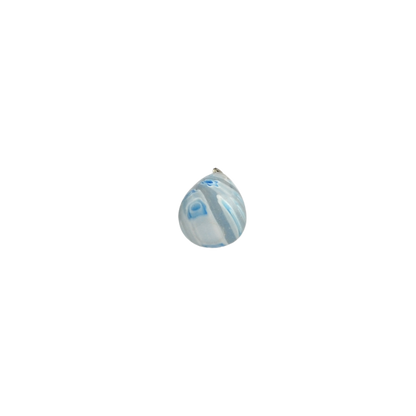 Silver Floral Millefiori Glass Charm | Assorted