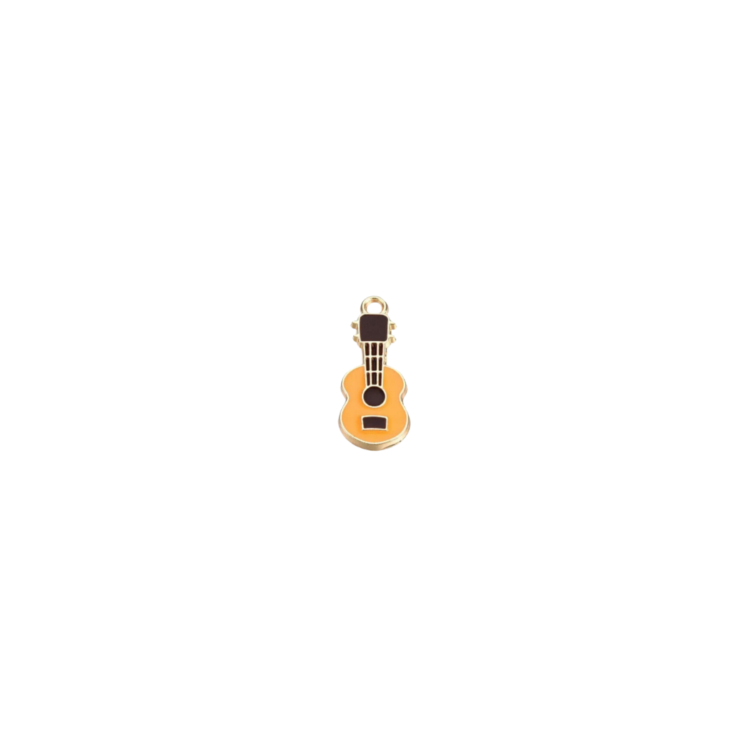Gold Guitar Charm