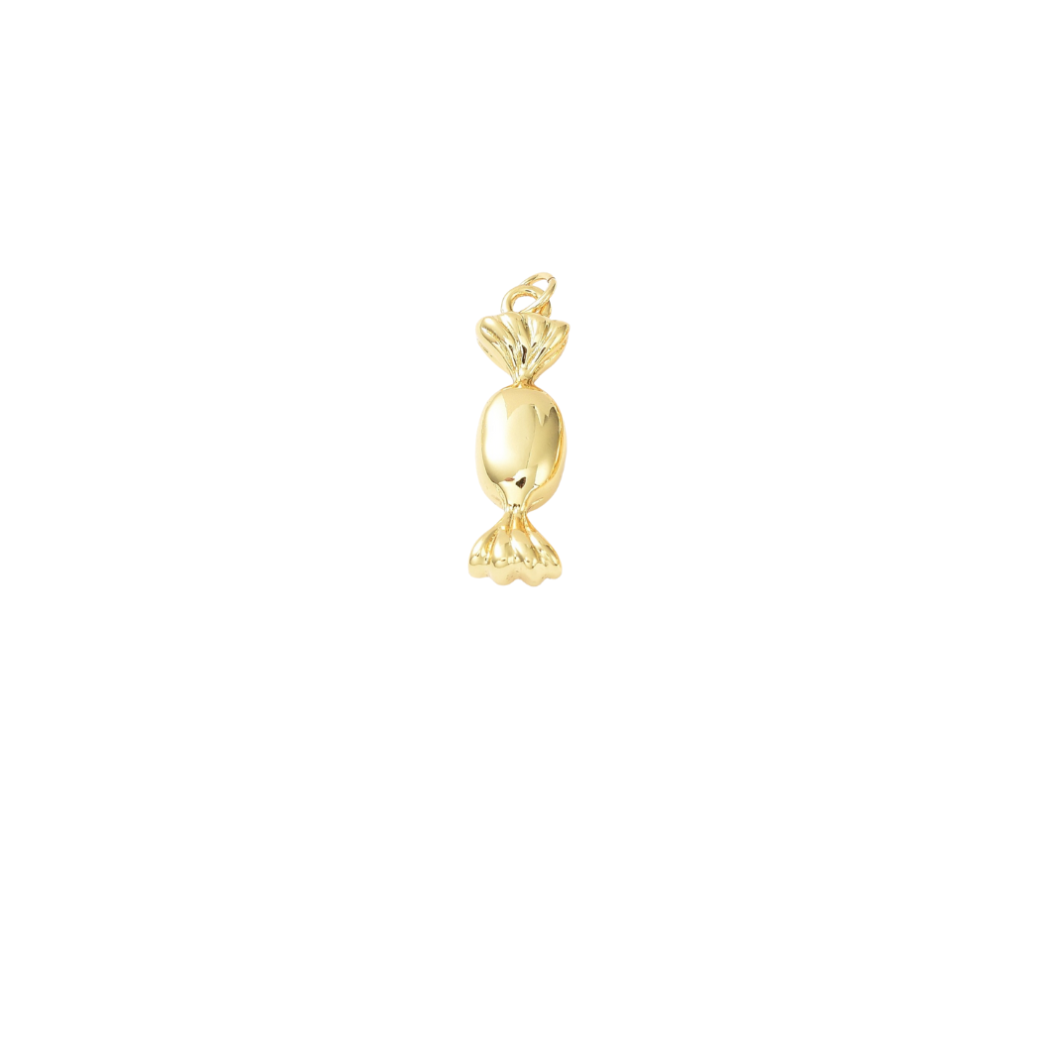 Gold Wrapped Candy Charm