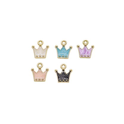 Gold Princess Crown Charm | Assorted
