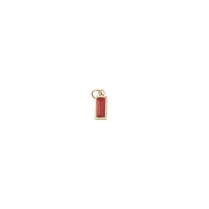 Gold Jewel Gemstone Charm - Waterproof Stainless Steel - Assorted