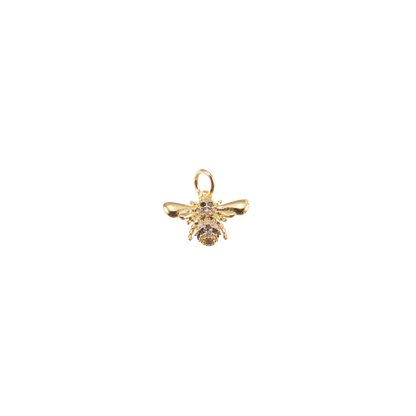 Gold Embellished Bee Charm