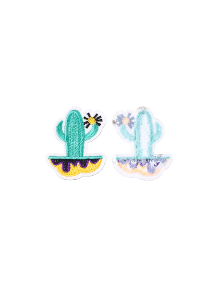 Front & back view of the Blooming Cactus Patch
