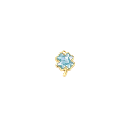 Gold Mystic Clover Charm