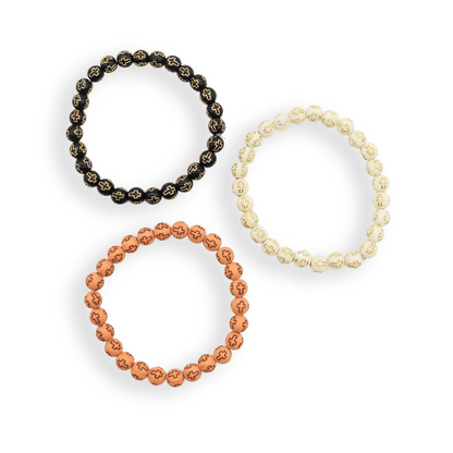 Front of three Colorful Cross Bracelets | Assorted