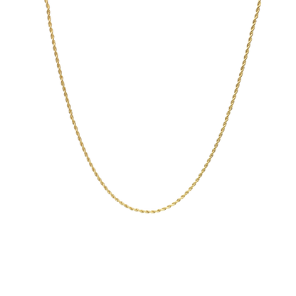 Transparent view of the Gold Jordan Necklace