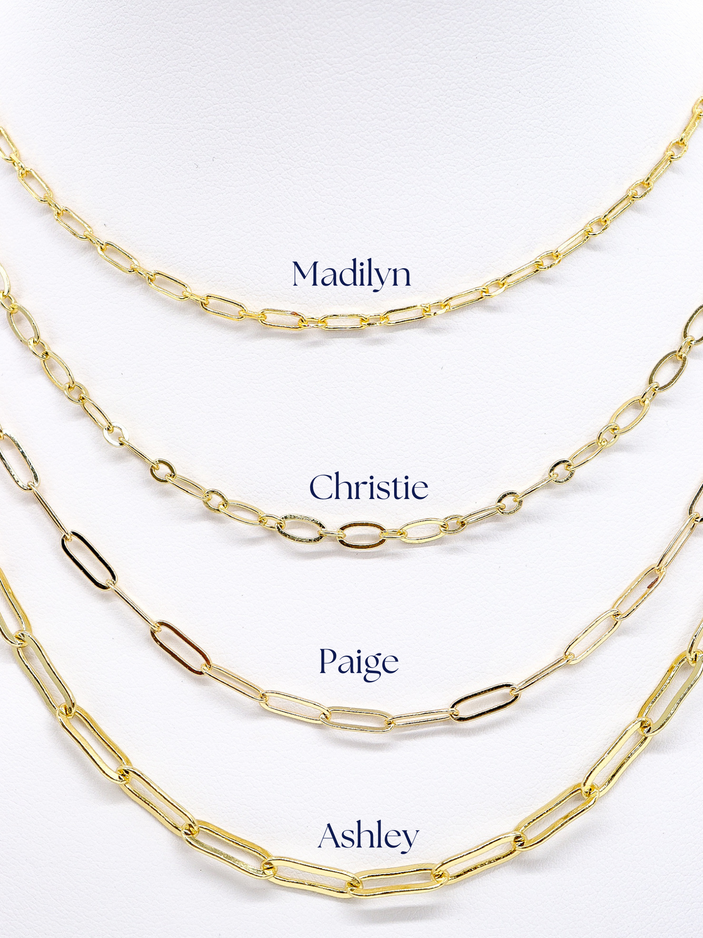 Gold Ashley Necklace | 16 inch