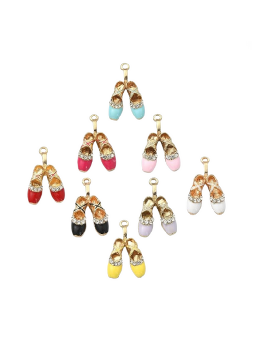 Twinkle Toes Ballet Slipper Charms