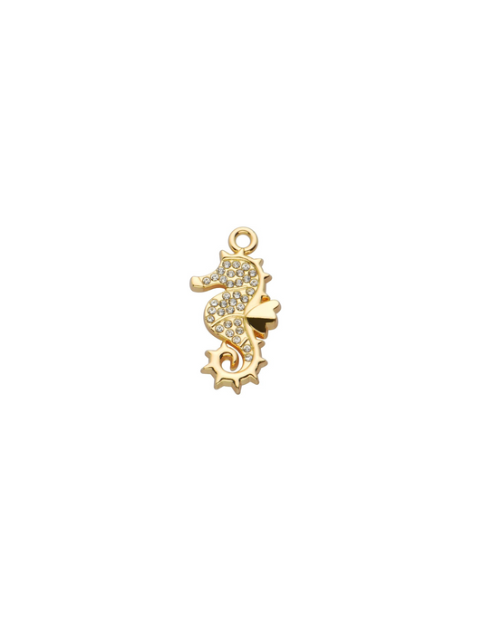 Embellished Seahorse Charm