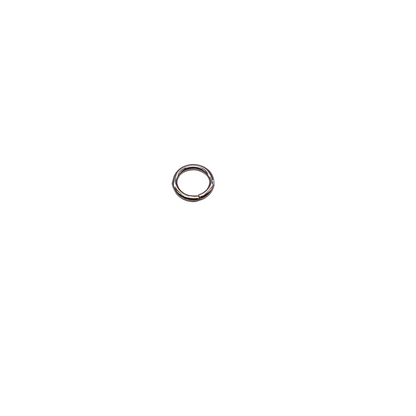 Solo front view of Silver Jump Ring