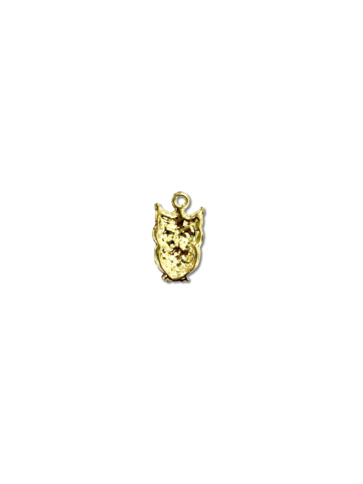 Gold Wise 'Ole Owl Charm