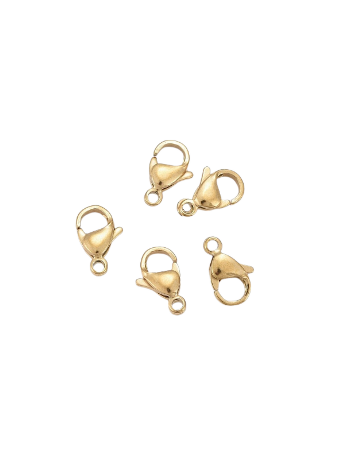 Gold Interchangeable Charm Clasp