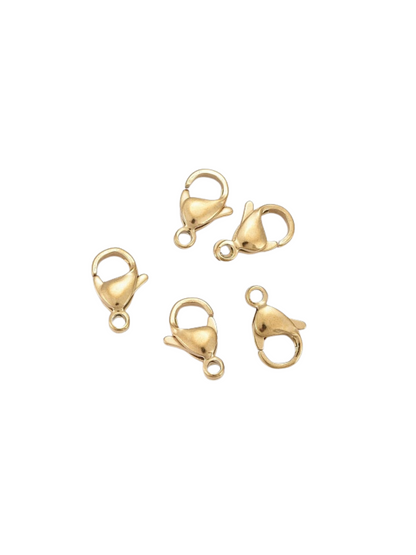 Gold Interchangeable Charm Clasp - 10.6