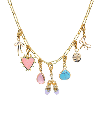Gold Interchangeable Charm Clasp - 10.6