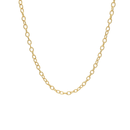 Transparent view of the Gold Alexis Necklace