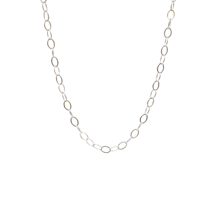 Transparent view of the Silver Avery Kate Necklace
