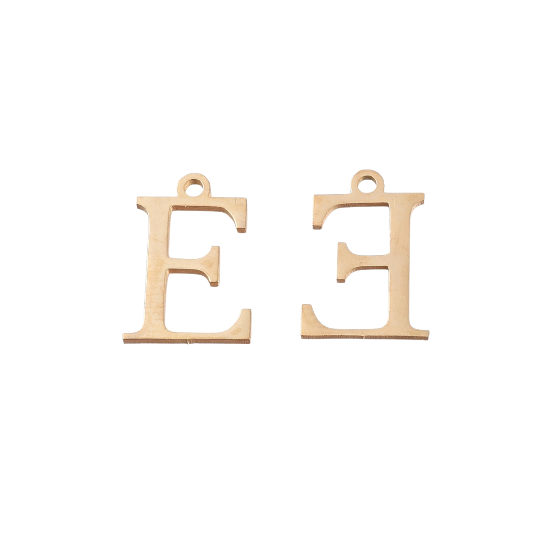 * Gold Greek Life "Epsilon" Charm