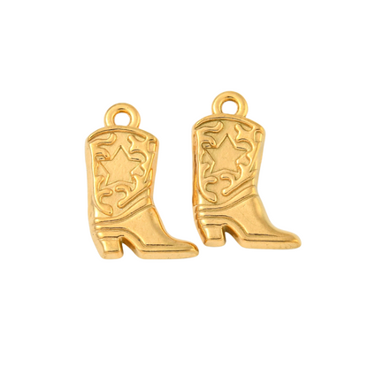 Front of two Coastal Cowgirl Boot Charm
