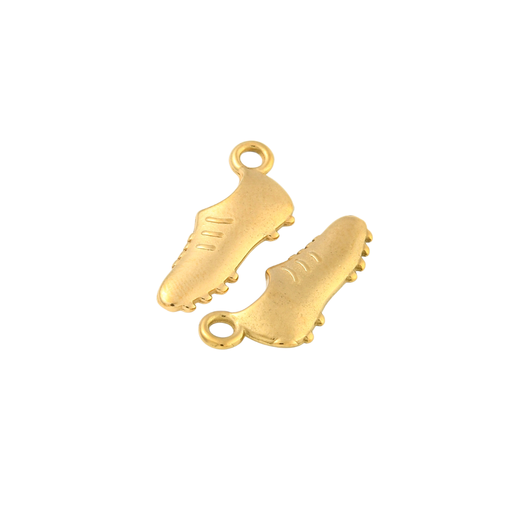 Gold Cleat Charm