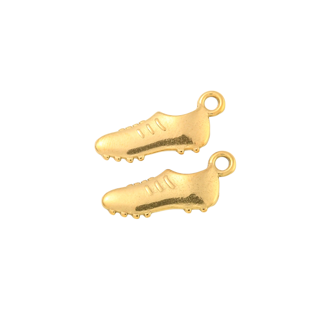 Gold Cleat Charm